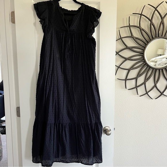 Who What Wear Ruffle Short Sleeve Dress - Picture 3 of 6